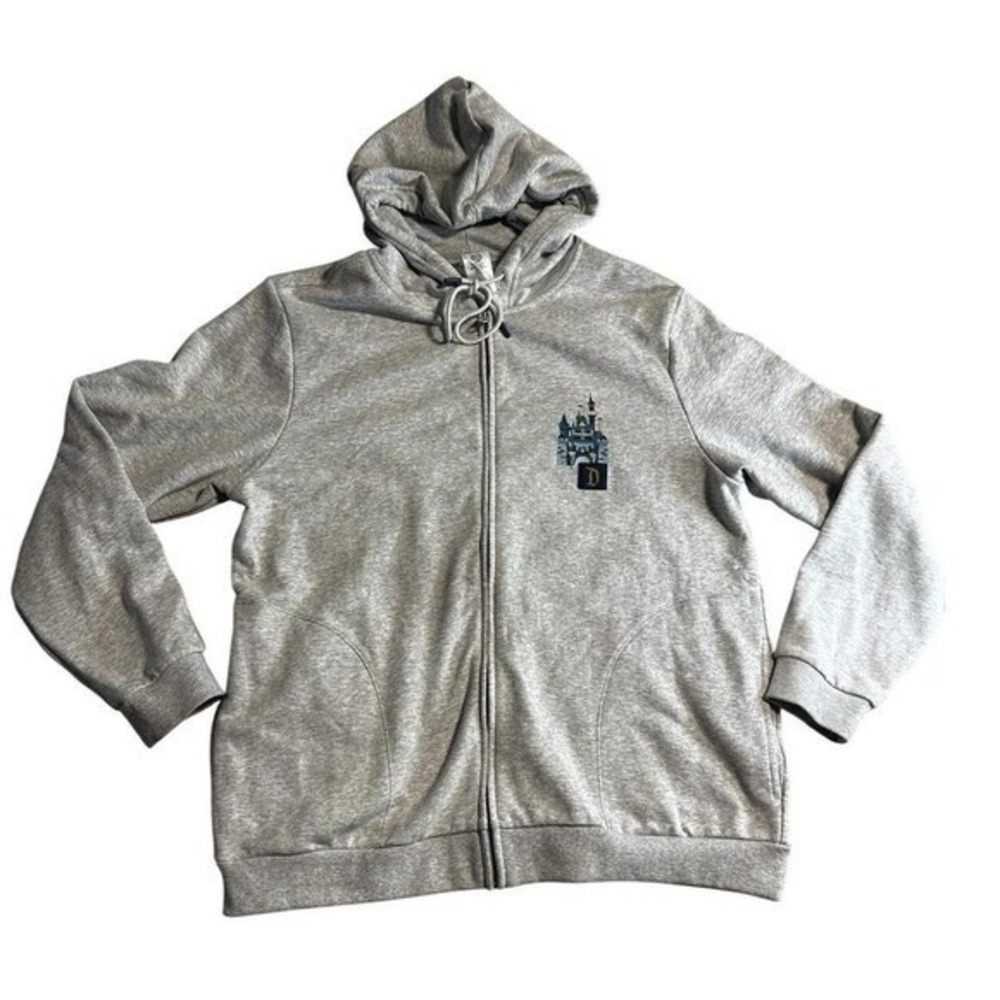 Disney Parks Disneyland Icons Zip Hoodie Adult L
